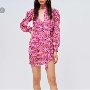 🍋For Love and Lemons Cheyenne Mini Dress in Carnation